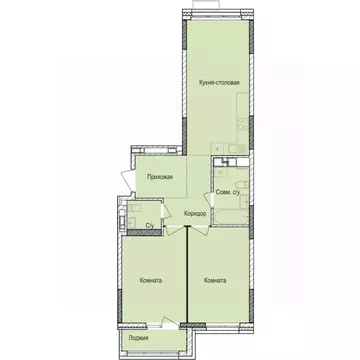 2-к кв. Удмуртия, Ижевск Автопроизводство жилрайон, Норвежский Лес ...