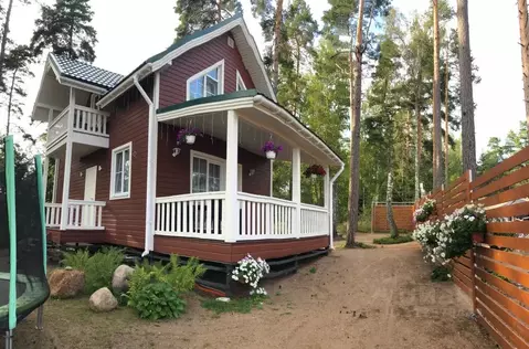 Дом в Ленинградская область, Выборгский район, Полянское с/пос, пос. ...