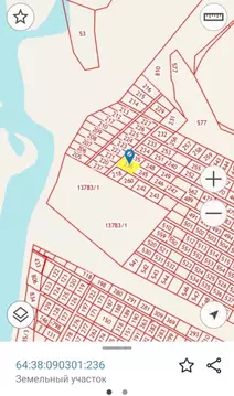 Участок в Саратовская область, Энгельсский район, Красноярское ...