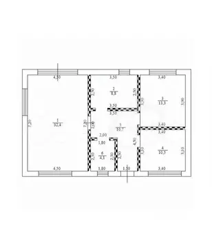 Дом в Воронежская область, Рамонский район, Новоживотинновское с/пос, ...