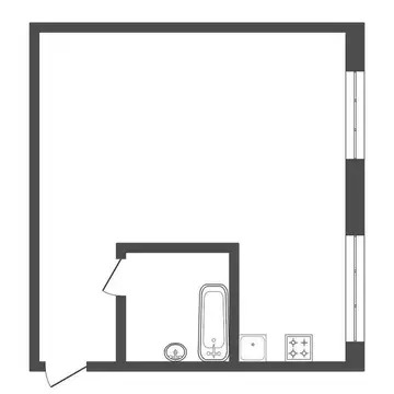 1-комнатная квартира: Благовещенск, улица Островского, 12 (30 м)
