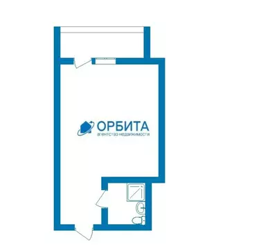 Квартира-студия: Тюмень, улица Республики, 237 (14.7 м)