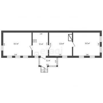 Дом в Воронежская область, Борисоглебск ул. 8-го Съезда, 54 (55 м)