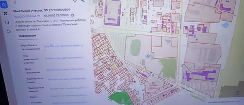 Участок в Омская область, Омский район муниципальный округ, Черемушки ...