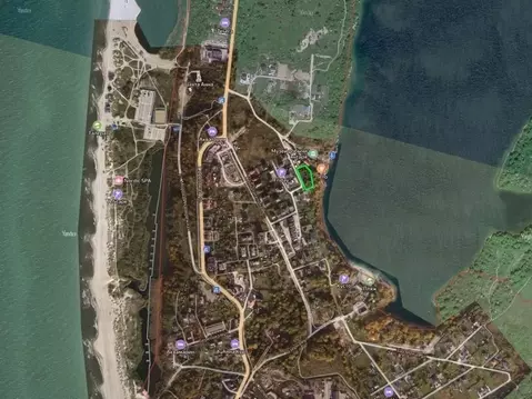 Участок в Калининградская область, Янтарный пгт ул. Озерная (22.5 ...