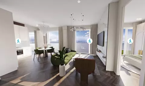 2-к кв. Санкт-Петербург ул. Челюскина, 10 (74.1 м)