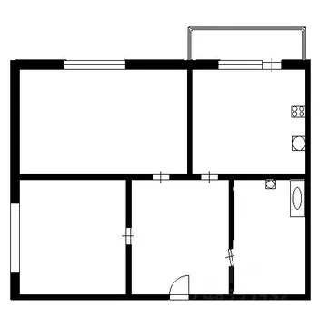 2-к кв. Воронежская область, Воронеж ул. Кривошеина, 23 (41.0 м)