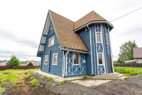 Дом в Карелия, Прионежский район, Шуйское с/пос, д. Бесовец, д. Нижний ...