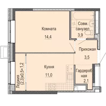 1-к кв. Удмуртия, Ижевск Ракетный жилрайон, 3-й мкр, Умные Кварталы ...