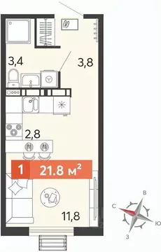 Студия Пензенская область, Нижнеломовский район, с. Кривошеевка  (21.8 ...