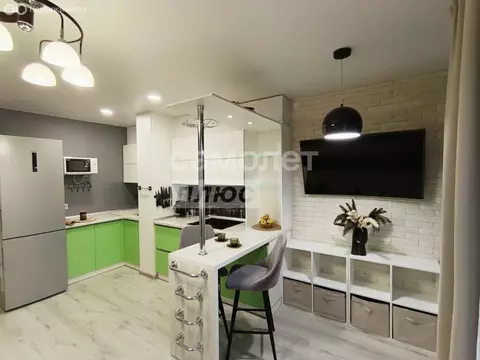 1-комнатная квартира: Киров, Ярославская улица, 32 (44.2 м)