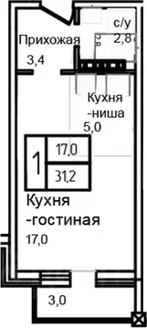 Студия Москва, Москва, Троицк  (28.2 м)