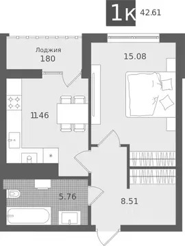 1-к кв. Калининградская область, Светлогорск Лесная Сказка жилой ...