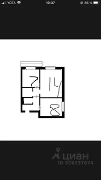 2-к кв. Москва просп. Мира, 185К1 (40.0 м)
