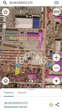 Участок в Иркутская область, Иркутск ул. Владимира Давыдова (8.76 ...