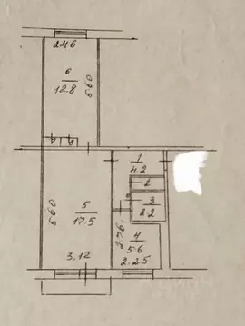 2-к кв. Кемеровская область, Кемерово Ленинградский просп., 31А (44.3 ...