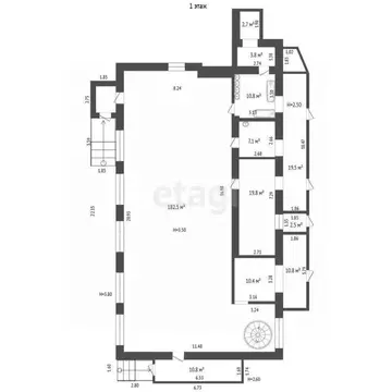Склад в Вологодская область, Череповец ул. Партизана Окинина, 7 (526 ...