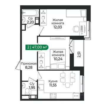 2-к кв. Ленинградская область, Сертолово Всеволожский район, Сертолово ...