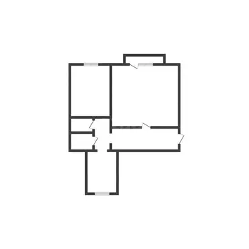 2-комнатная квартира: Черногорск, Юбилейная улица, 28А (52.9 м)
