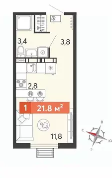 Студия Пензенская область, Нижнеломовский район, с. Кривошеевка  (22.0 ...