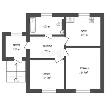 Дом в Нижегородская область, Выкса городской округ, с. Борковка ул. ...