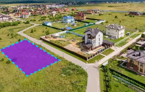 Участок в Московская область, Подольск городской округ, д. Лемешово  ...