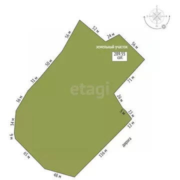 Участок в Смоленская область, Смоленск Подснежники садоводческое ...