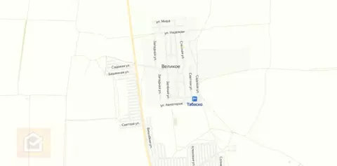 Участок в Крым, Сакский район, Суворовское с/пос, с. Великое ул. ...