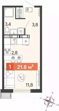 Студия Пензенская область, Нижнеломовский район, с. Кривошеевка  (21.8 ...