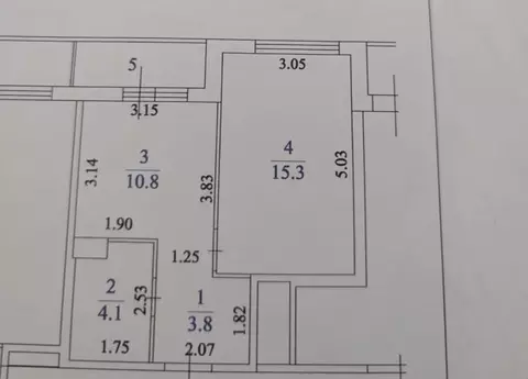 1-к кв. Ленинградская область, Сосновый Бор Парковая ул., 6 (34.0 м)