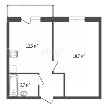 1-к кв. Московская область, Раменское ул. Семейная, 7 (40.2 м)