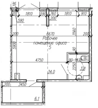 Офис в Краснодарский край, Красноармейский район, Марьянское с/пос, ...