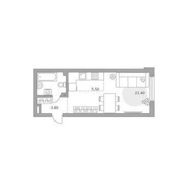 Студия Башкортостан, Уфа Зеленая Роща жилрайон, Лесная Симфония жилой ...
