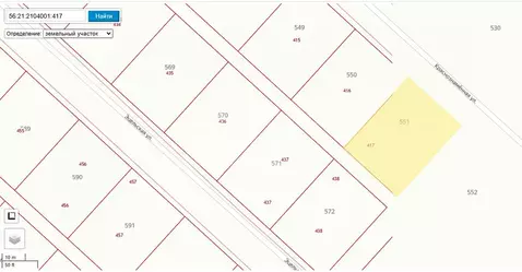 Участок в Оренбургская область, Оренбургский район, Пугачевский ...