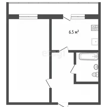 1-к кв. Московская область, Коломна городской округ, пос. Заречный ул. ...