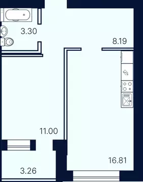 1-к кв. Саратовская область, Саратов Солнечный-2 жилрайон, Сияй-город ...