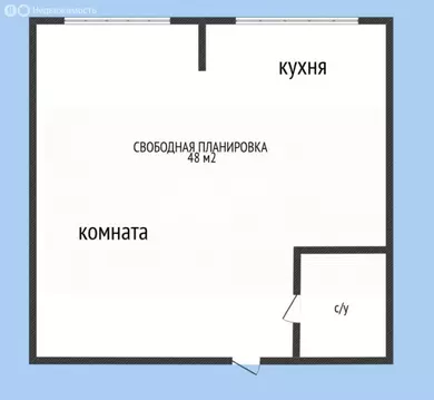 1-комнатная квартира: Каспийск, 12-й микрорайон Хазар (50 м)