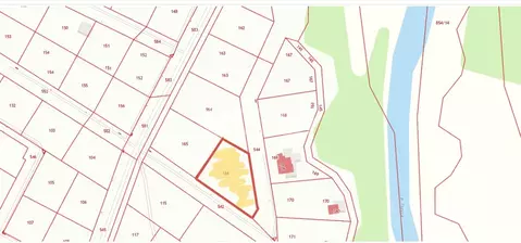 Участок в Калужская область, Тарусский район, Похвиснево с/пос, д. ...