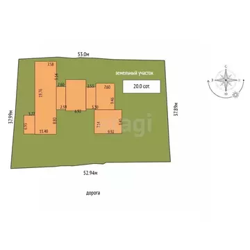 Дом в Ростовская область, Аксайский район, Большелогское с/пос, ...