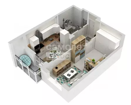 1-к кв. Липецкая область, Липецк Минская ул. (38.9 м)