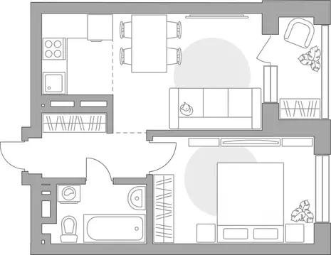 2-к кв. Башкортостан, Уфа Зеленая Роща жилрайон, Лесная Симфония жилой ...