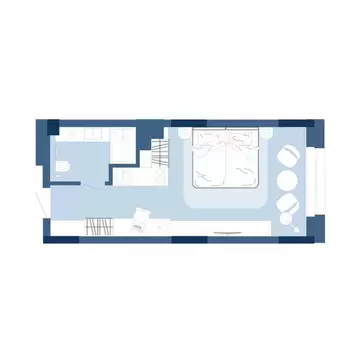 1-к кв. Новосибирская область, Новосибирск Аэропорт мкр,  (27.79 м)