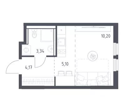 Студия Московская область, Ленинский городской округ, Мисайлово пгт, ...