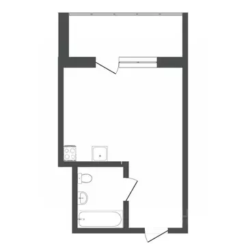 1-к кв. Тюменская область, Тюменский муниципальный округ, д. Патрушева ...