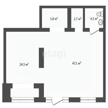 Помещение свободного назначения в Тюменская область, Тюмень ул. ...