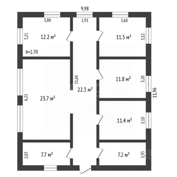 Дом в Амурская область, Благовещенский район, с. Владимировка ул. ...