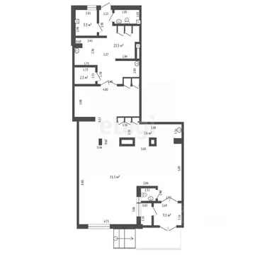 Торговая площадь в Пермский край, Пермь ул. Советской Армии, 72 (116 ...