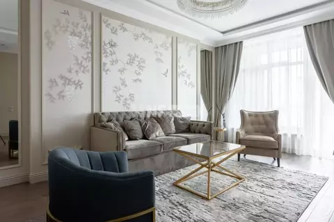 3-к кв. Москва 2-я Черногрязская ул., 6к3 (105.0 м)