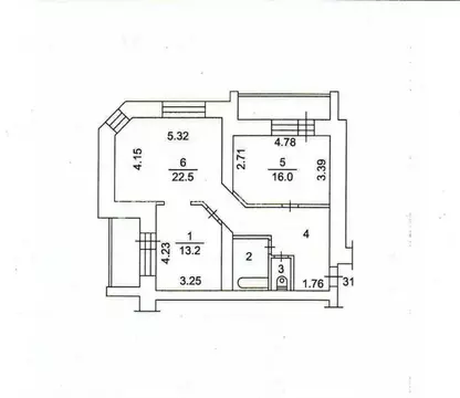 2-к кв. Томская область, Томск Комсомольский просп., 59 (70.5 м)