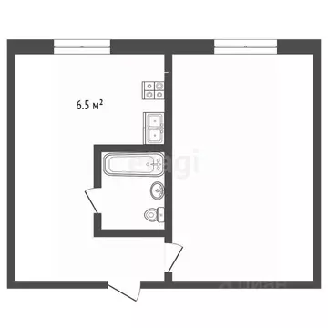 1-к кв. Мордовия, Лямбирский район, с. Александровка ул. Долганова, 3 ...
